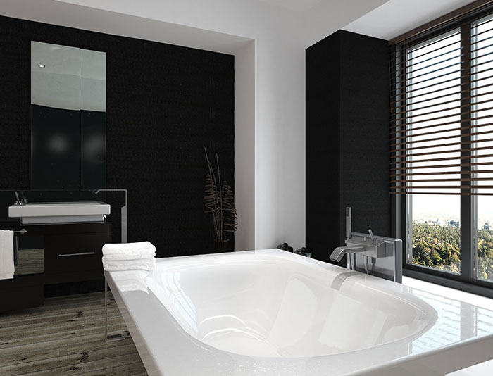 Venetian Blinds for spa or bathroom